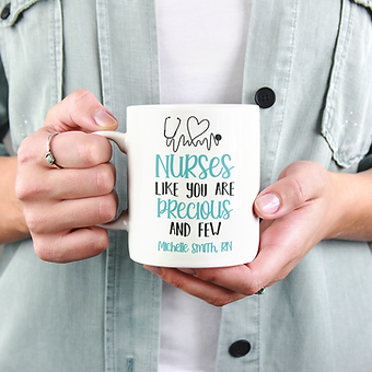 Personalized Nurse Mug