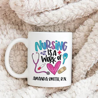 Personalized Nursing Mug