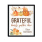 Grateful Hearts Gather Here Personalized Print