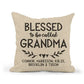 Personalized Blessed to be Called Grandma Pillow | Mother's Day Gift