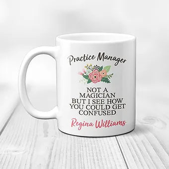 Personalized Practice Manager  Mug