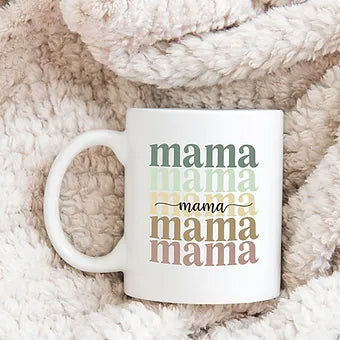 Green Ombre Mama Mug