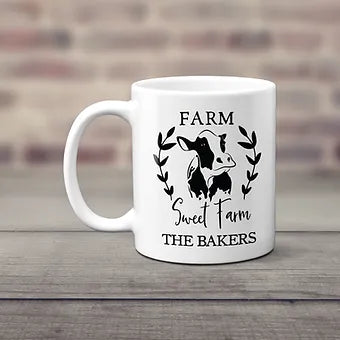 Personalized Farm Sweet Farm Coffee Mug