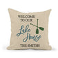 Personalized Welcome To Our Lake House Pillow