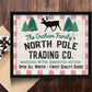 Personalized North Pole Trading Co. Print