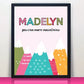 Personalized You Can Move Mountains Print