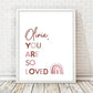 Personalized You Are So Loved Rainbow Print
