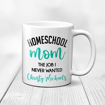 Personalized Homeschool Mom Mug