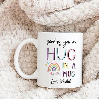 Personalized Sending You A Hug In A Mug