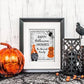 Personalized Happy Halloween Gnomies Print