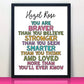 Personalized Loved More Than You'll Ever Know Print