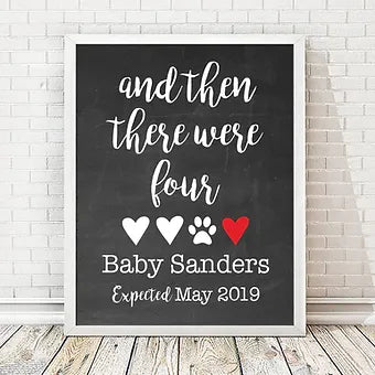 And Then There Were... Baby Announcement