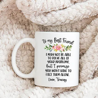 Personalized To My Best Friend Coffee Mug