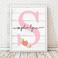 Personalized Monogram Name Print