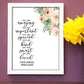 Personalized Positive Words of Affirmation Print