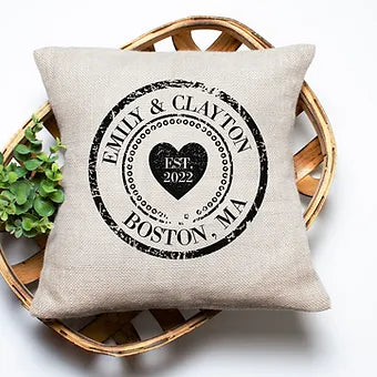 Personalized Wedding Pillow