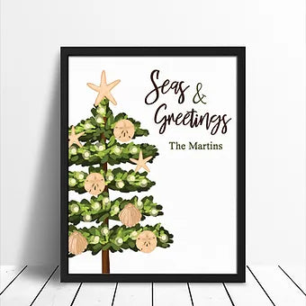 Personalized Seas & Greetings Print