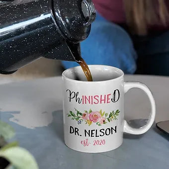 PHinisheD Personalized PHD Coffee Mug