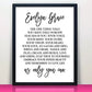 Personalized Only You Can Name Print