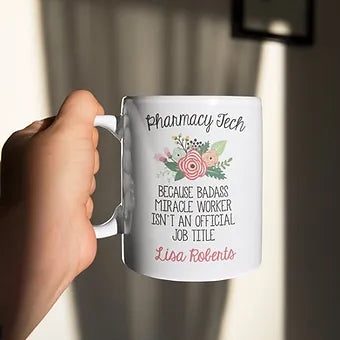 Personalized Pharmacy Tech Mug