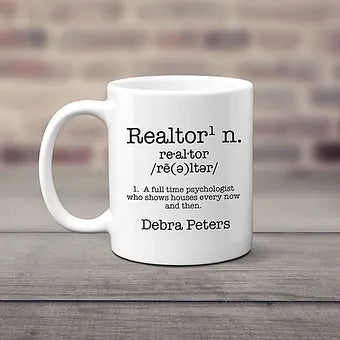 Personalized Realtor Defined Mug