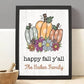 Personalized Happy Fall Y'all Print