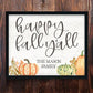 Personalized Happy Fall Y'all Print
