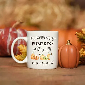 Personalized Cutest Pumpkins in the Patch Mug