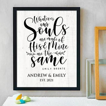 Personalized Couples Print