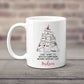 Personalized I Want To Watch Christmas Movies With My Cat Mug