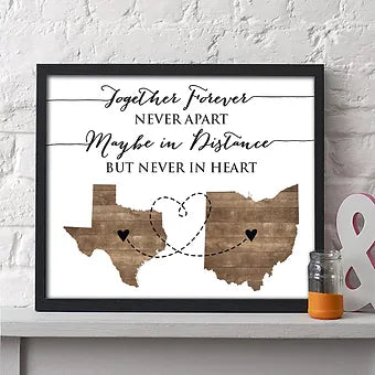 Two State Long Distance Print