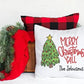 Personalized Merry Christmas Y'all Pillow