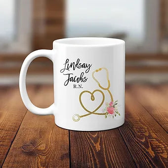 Personalized Nurse Mug