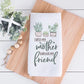 Custom First My Mother Forever My Friend Dish Towel