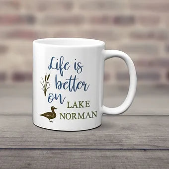 Life Is Better On The Lake Personalized Mug