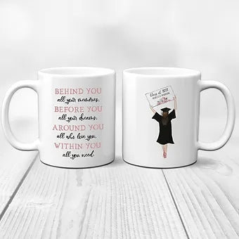 Personalized Graduation Encouragement Coffee Mug