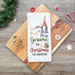 Personalized Gnome For Christmas Kitchen Towel